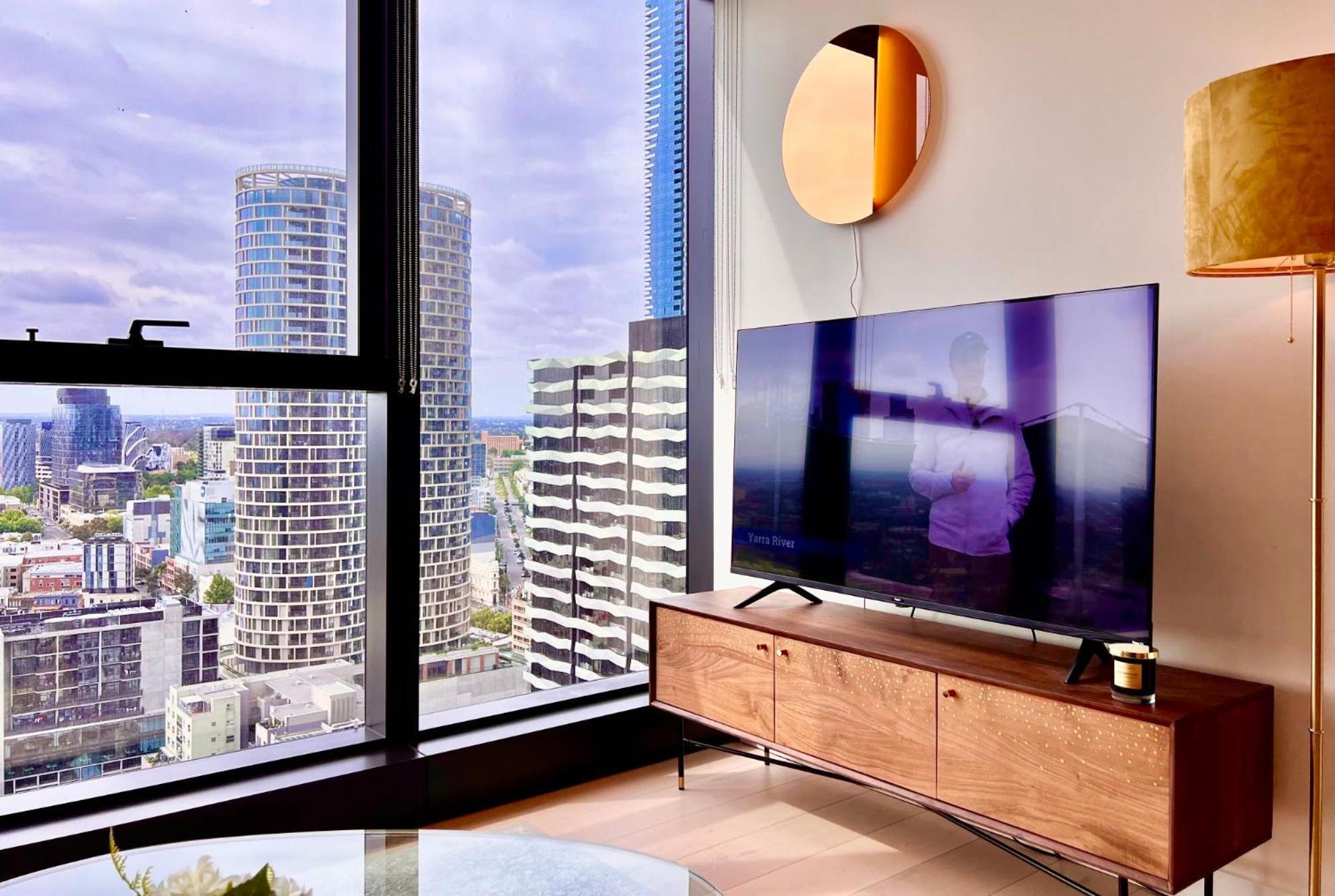 Highrise View 1King1Queen 2Baths Melbourne Esterno foto